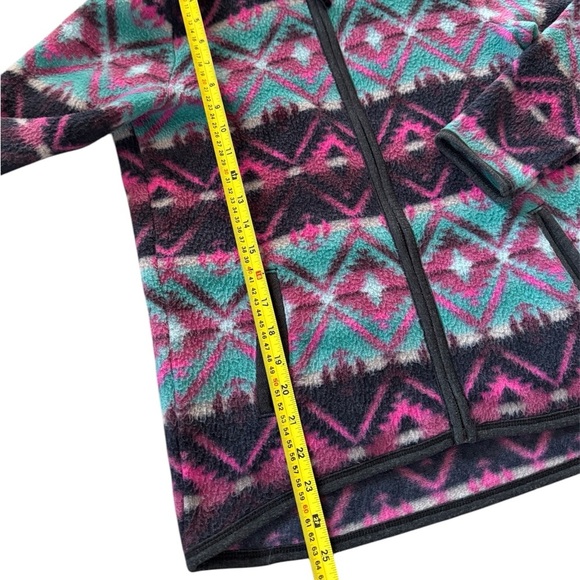 American Eagle Outfitters Women Size Medium Western Full Zip Fleece Sweater - Picture 2 of 5